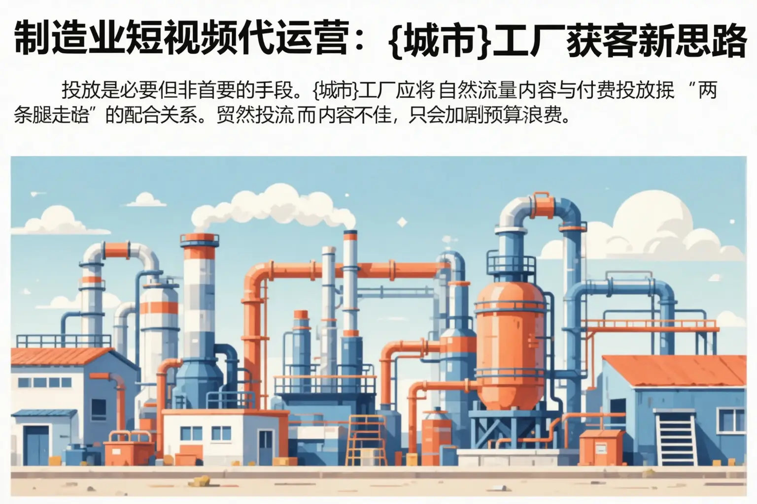 制造业短视频代运营：南华工厂获客新思路